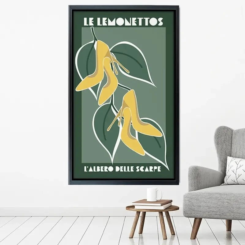 Heels Grow On Trees Canvas Print Heels Grow On Trees Canvas Print wall art product Sarah Manovski