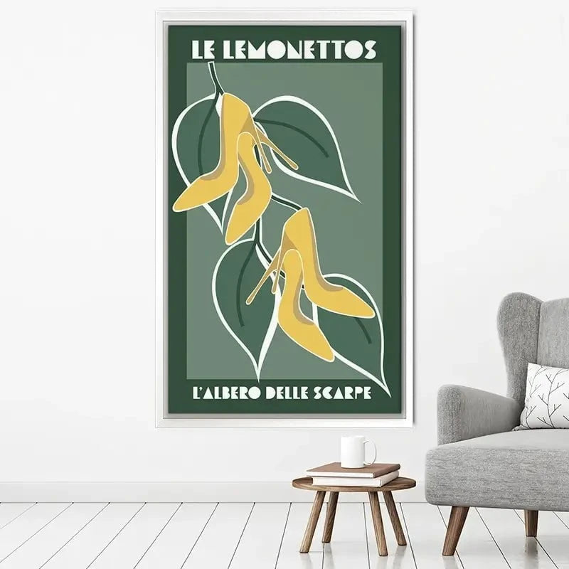 Heels Grow On Trees Canvas Print Heels Grow On Trees Canvas Print wall art product Sarah Manovski