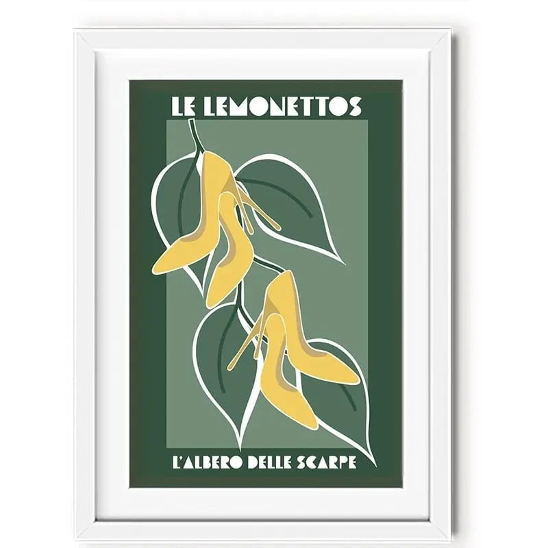 Heels Grow On Trees Framed Art Print Heels Grow On Trees Framed Art Print wall art product Sarah Manovski