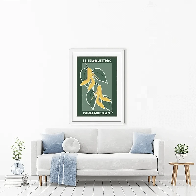 Heels Grow On Trees Framed Art Print Heels Grow On Trees Framed Art Print wall art product Sarah Manovski