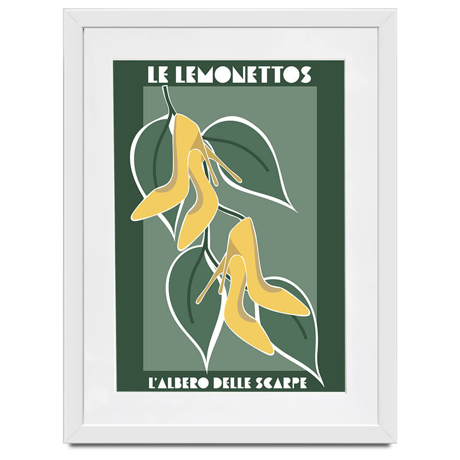 Heels Grow On Trees Framed Art Print Heels Grow On Trees Framed Art Print wall art product Sarah Manovski