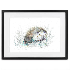 Hello Hedgehog Framed Art Print Hello Hedgehog Framed Art Print wall art product Nicola Jane Rowles