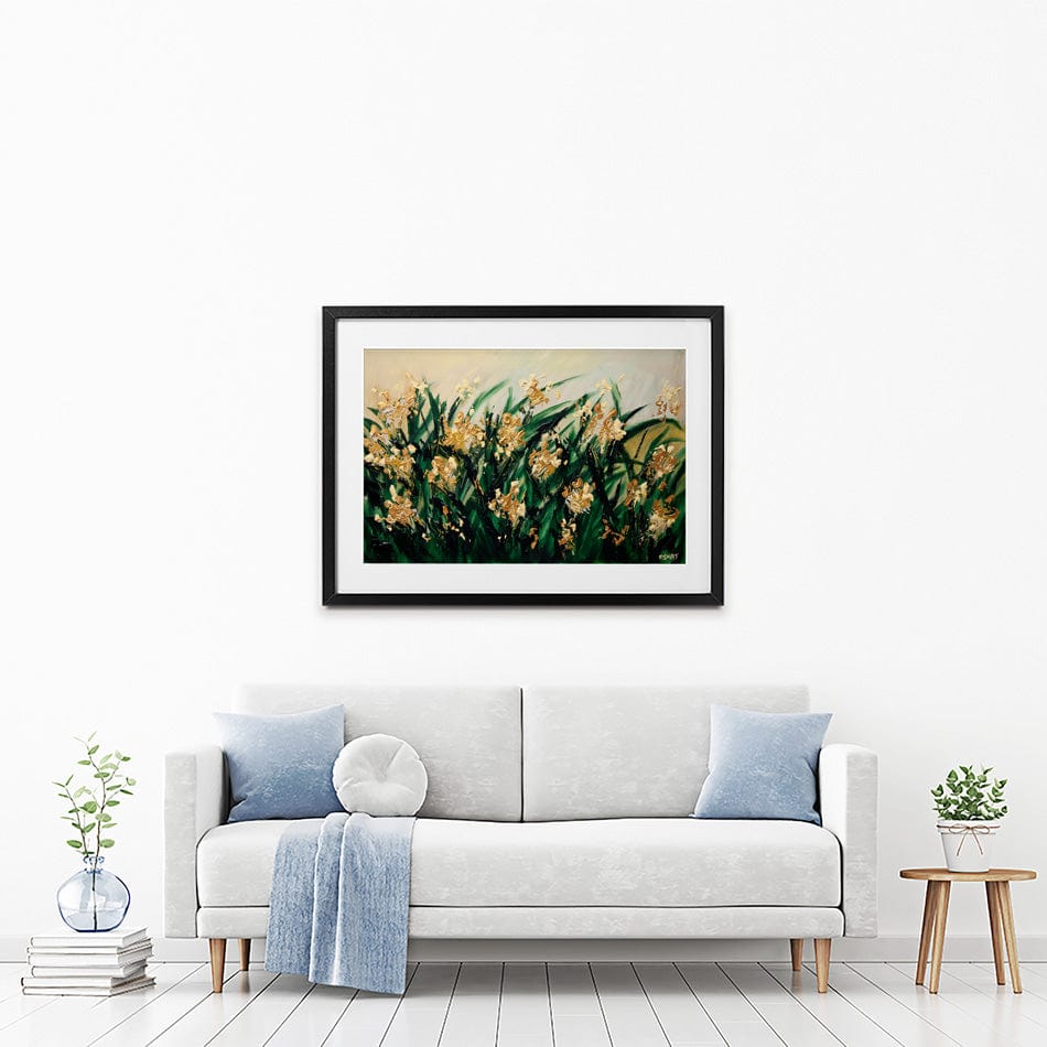 Here Comes The Sun Framed Art Print wall art product Osnat Tzadok