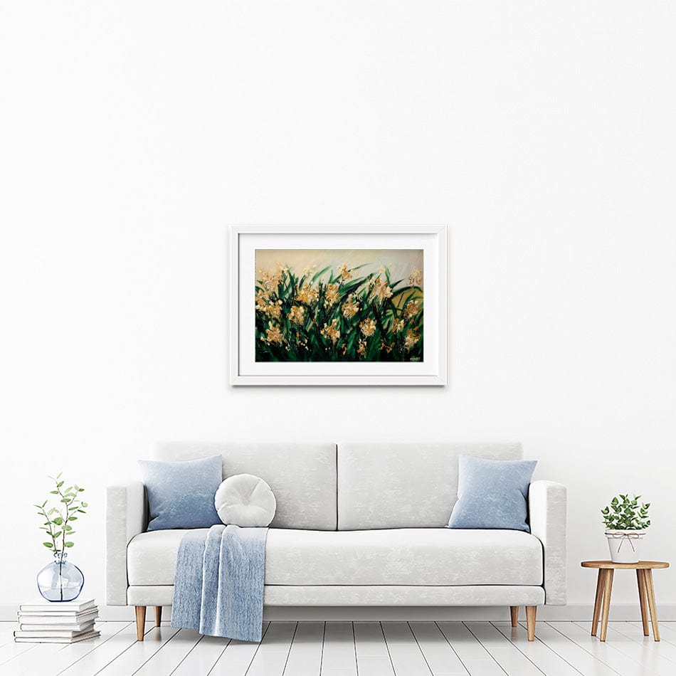Here Comes The Sun Framed Art Print wall art product Osnat Tzadok