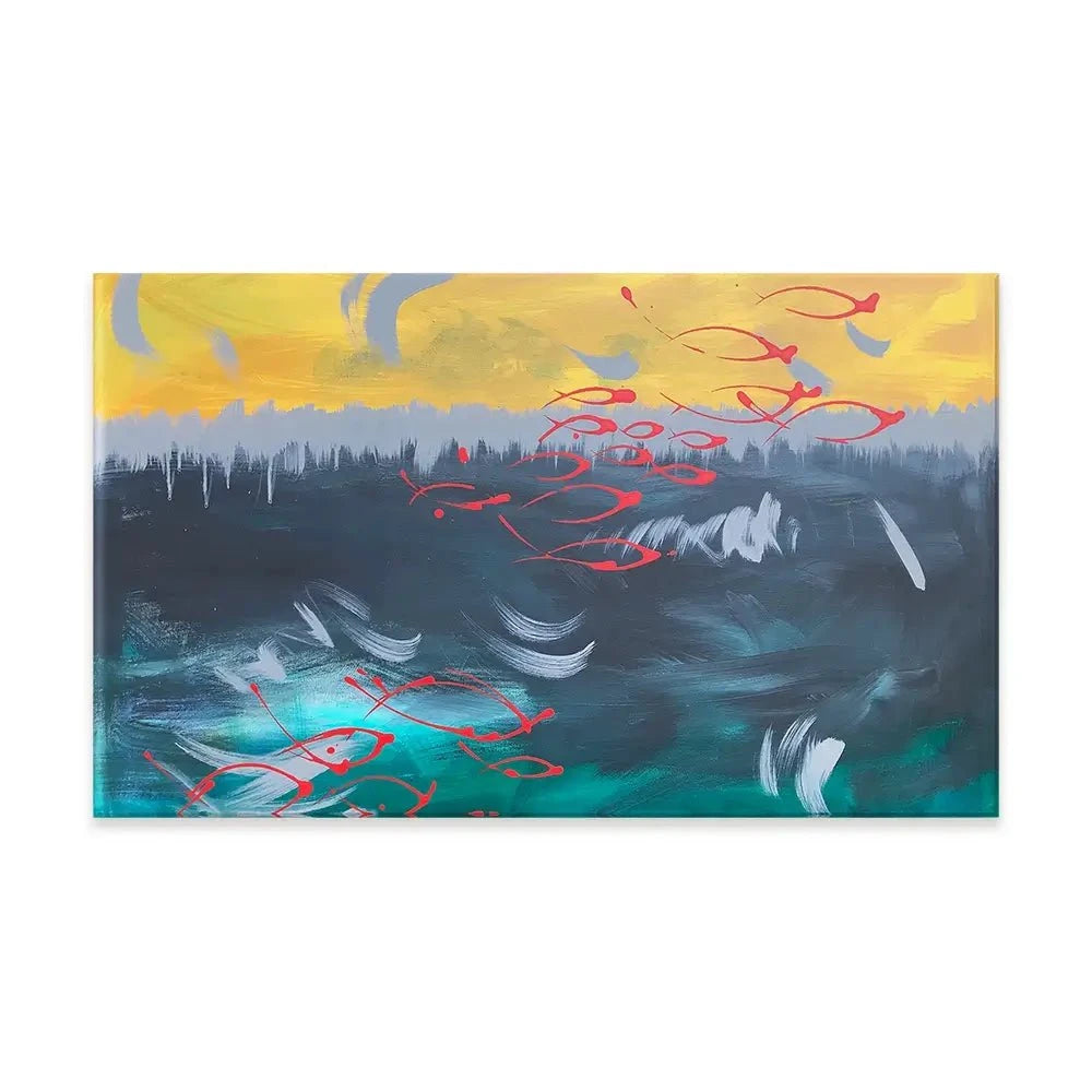 Hidden Depths Canvas Print Hidden Depths Canvas Print wall art product Jane Brookshaw
