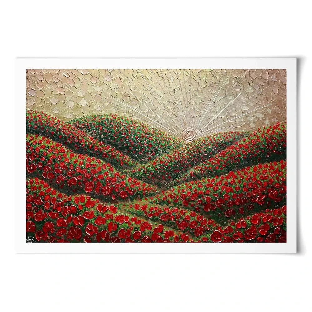 Hidden Hills Art Print Hidden Hills Art Print wall art product Nada Khatib
