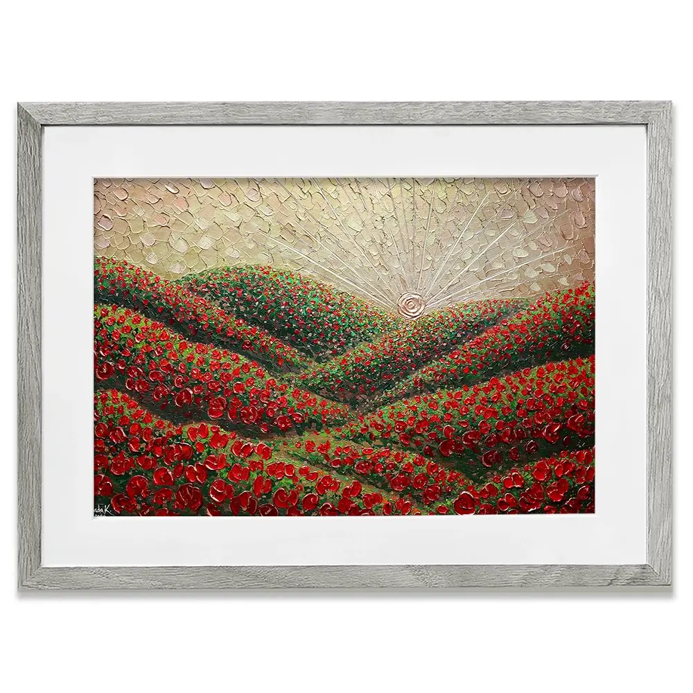 Hidden Hills Framed Art Print Hidden Hills Framed Art Print wall art product Nada Khatib