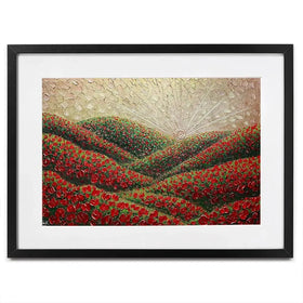 Hidden Hills Framed Art Print Hidden Hills Framed Art Print wall art product Nada Khatib