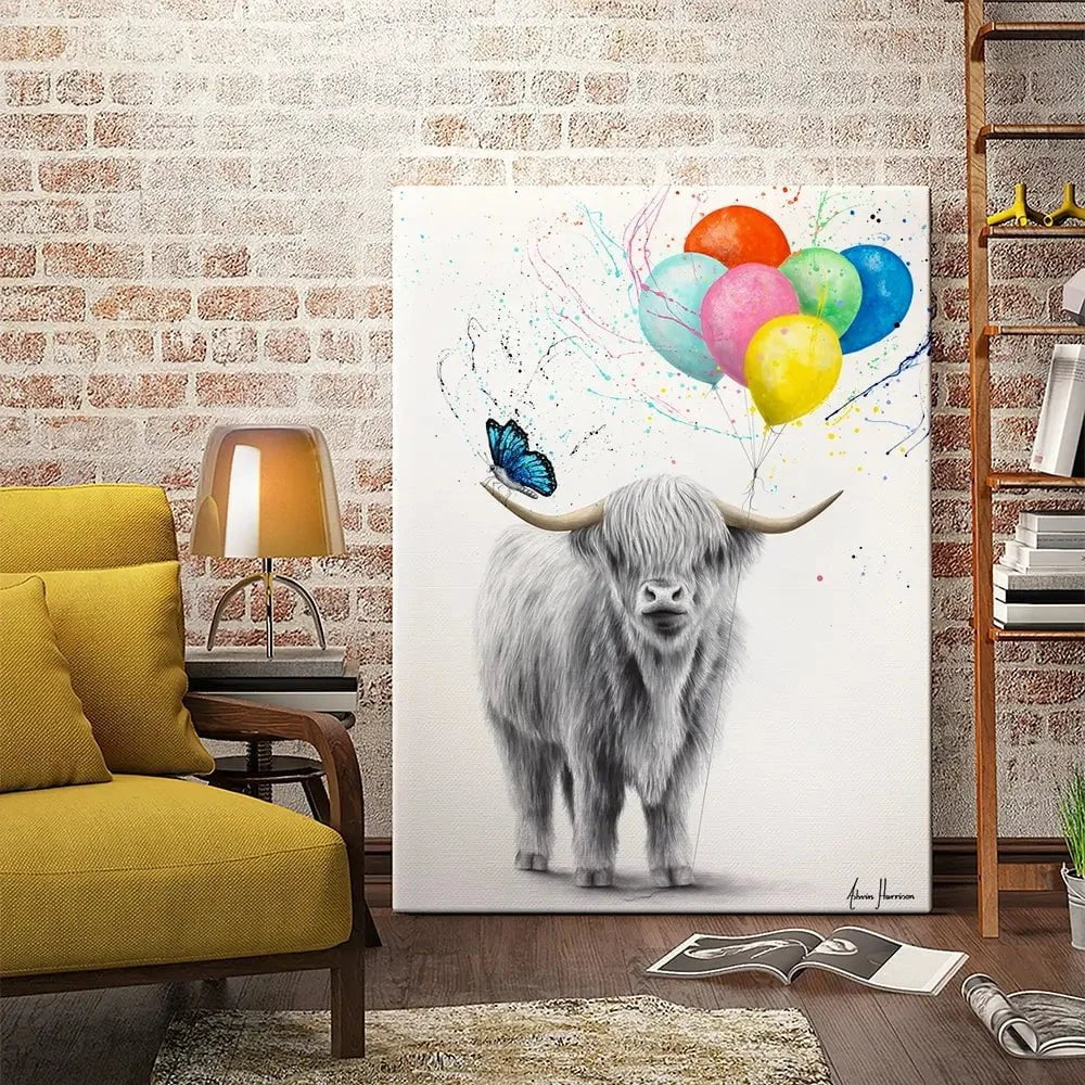 Highland Celebration Canvas Print Highland Celebration Canvas Print wall art product Ashvin Harrison