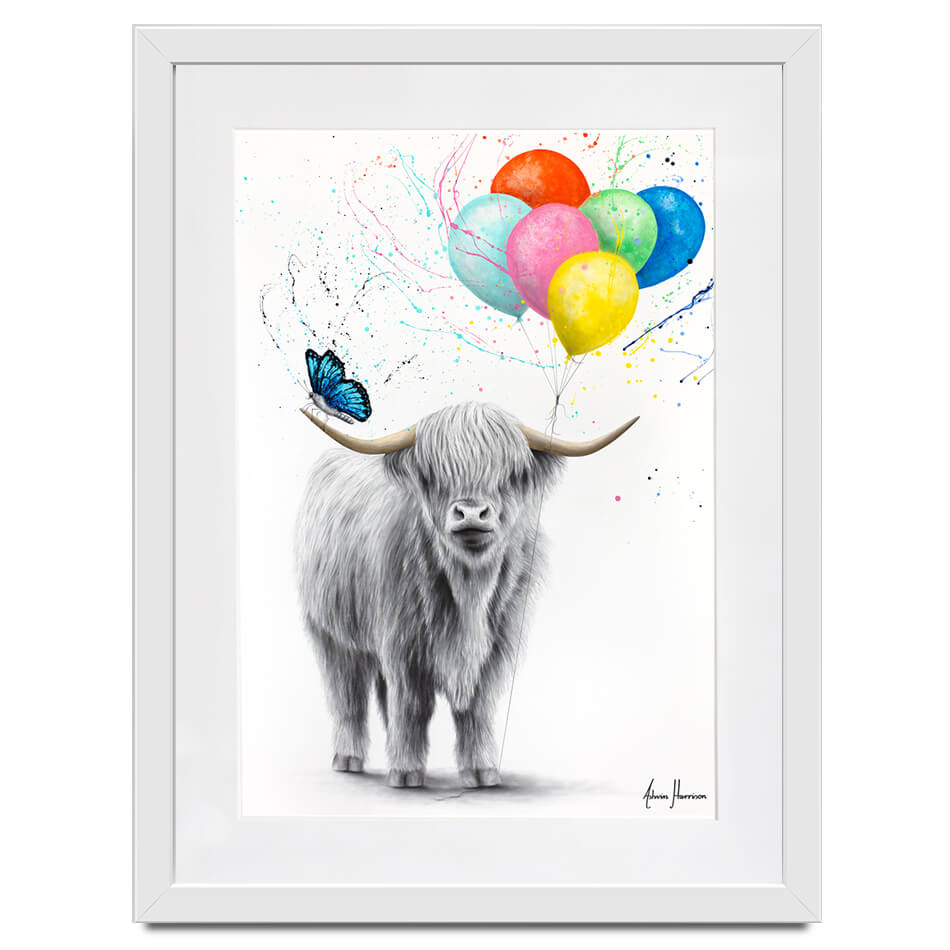 Highland Celebration Framed Art Print Highland Celebration Framed Art Print wall art product Ashvin Harrison