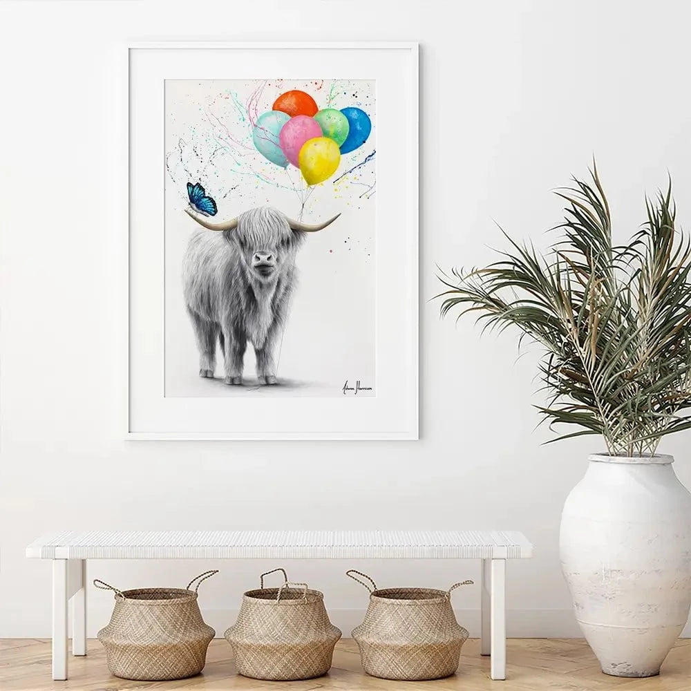 Highland Celebration Framed Art Print Highland Celebration Framed Art Print wall art product Ashvin Harrison
