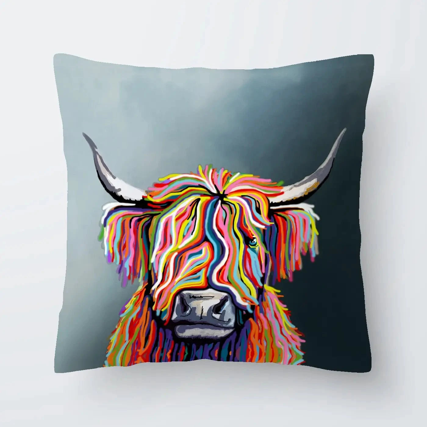Highland Cow Cushion Highland Cow Cushion wall art product Independent