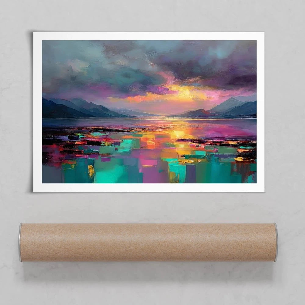 Highland Escape Art Print Highland Escape Art Print wall art product David Alexander Elder