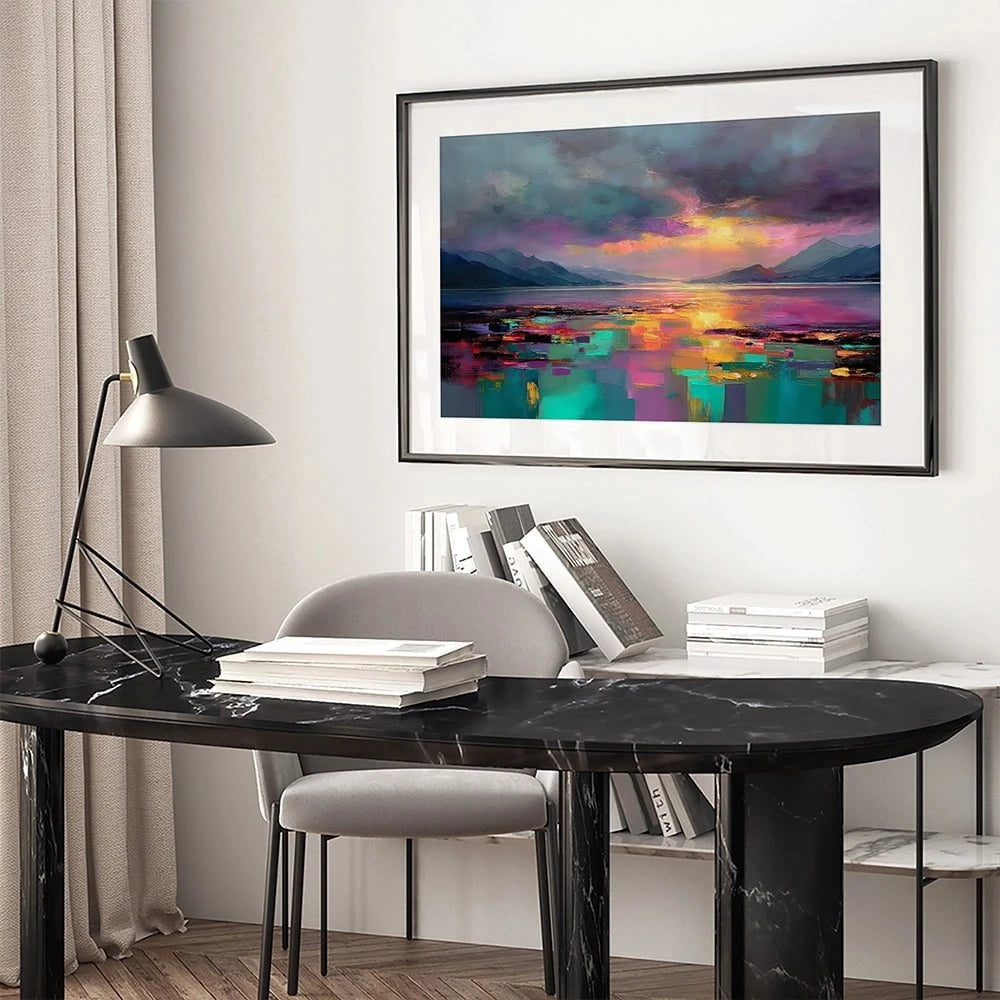 Highland Escape Framed Art Print Highland Escape Framed Art Print wall art product David Alexander Elder