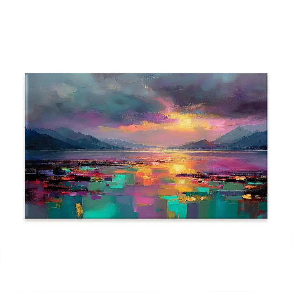Highland Escape Oversized Canvas Print Highland Escape Oversized Canvas Print wall art product Art Print Shop