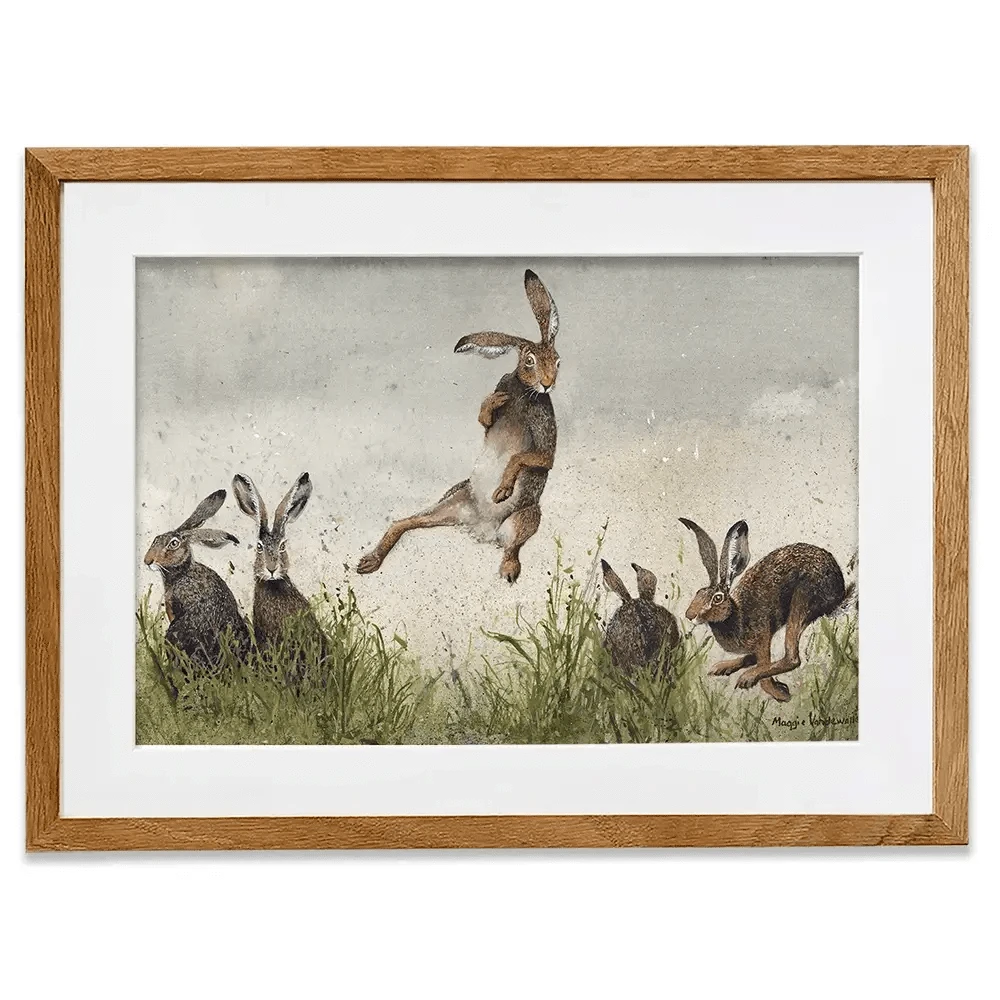 Hijinx Framed Art Print Hijinx Framed Art Print wall art product Maggie Vandewalle - Independent