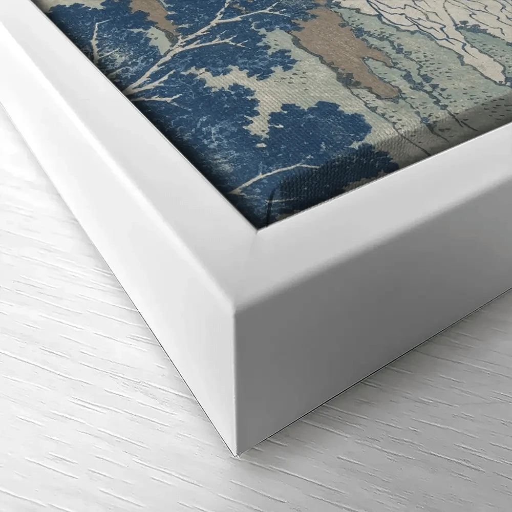Hokusai's Distant Mountains 2 Canvas Print Hokusai's Distant Mountains 2 Canvas Print wall art product Hokusai Katsushika
