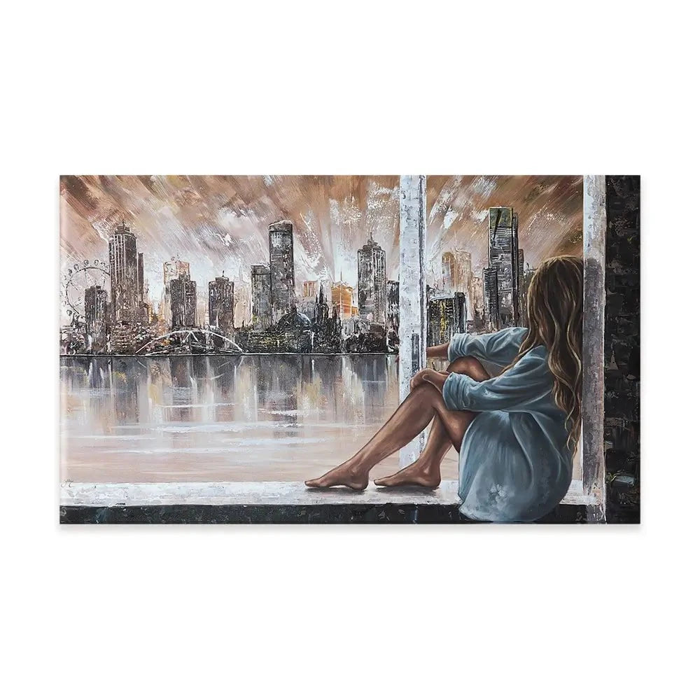 Home Is Where The Heart Is Canvas Print Home Is Where The Heart Is Canvas Print wall art product Isabella Karolewicz