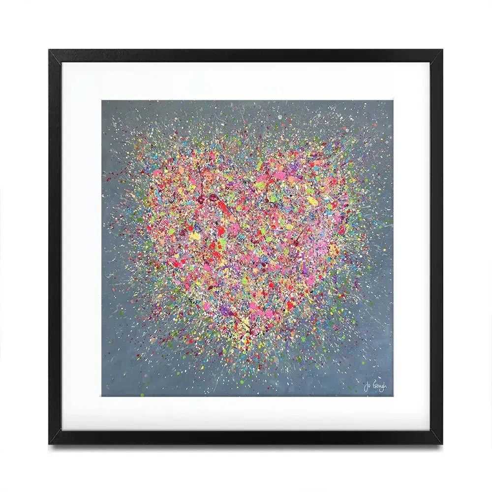Home Is Where The Heart Is Framed Art Print Home Is Where The Heart Is Framed Art Print wall art product Jo Gough
