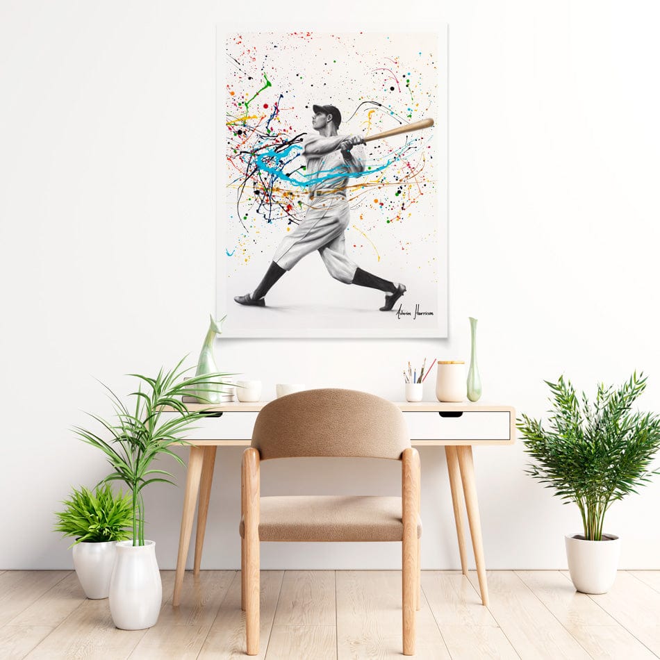 Home Run Art Print wall art product Ashvin Harrison