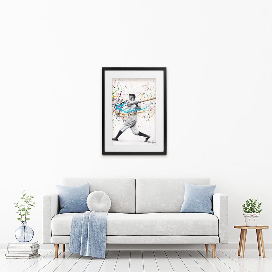 Home Run Framed Art Print wall art product Ashvin Harrison