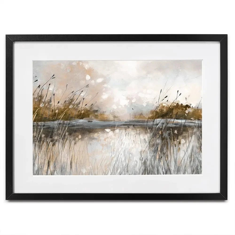 Honeybloom Lake View Framed Art Print Honeybloom Lake View Framed Art Print wall art product Carol Robinson
