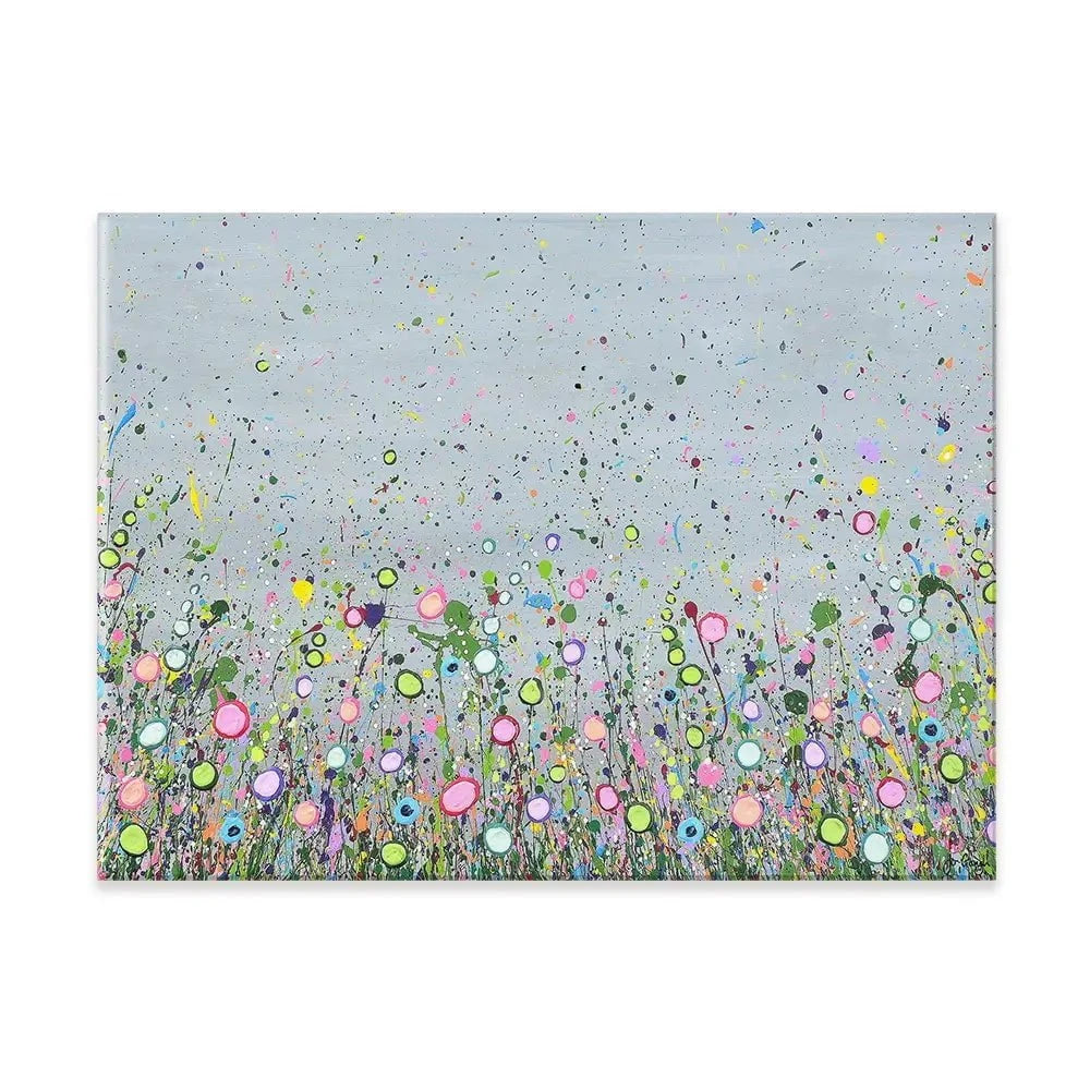 Hope Dances In The Flowers Canvas Print Hope Dances In The Flowers Canvas Print wall art product Jo Gough