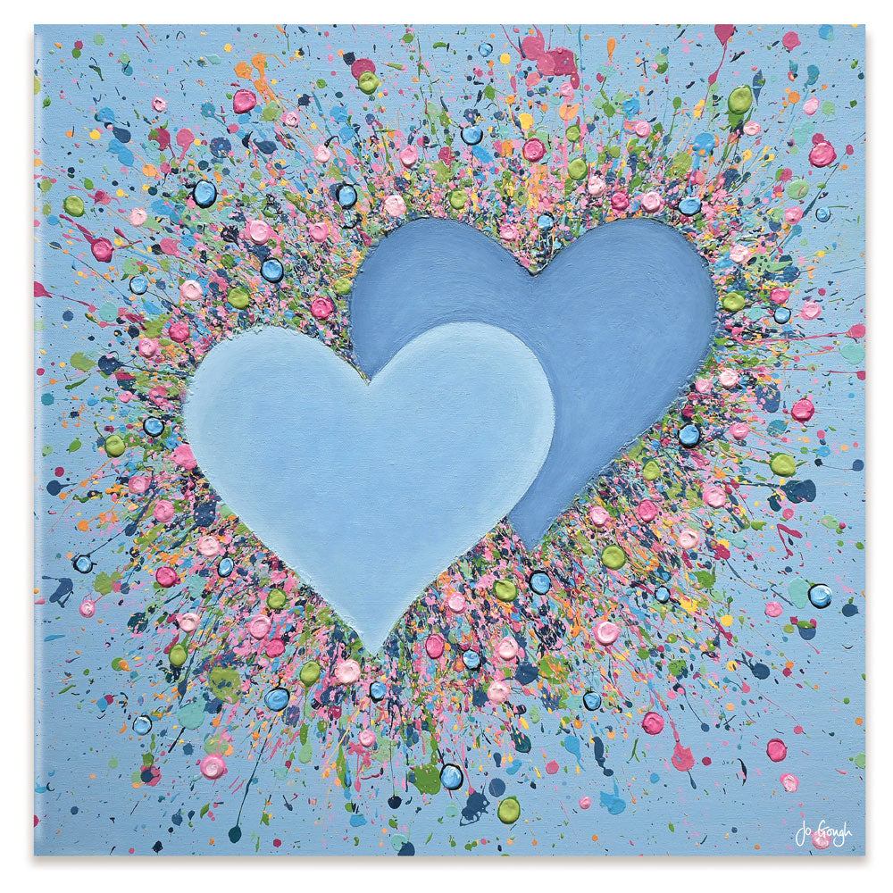 Hope In Our Hearts Canvas Print Hope In Our Hearts Canvas Print wall art product Jo Gough