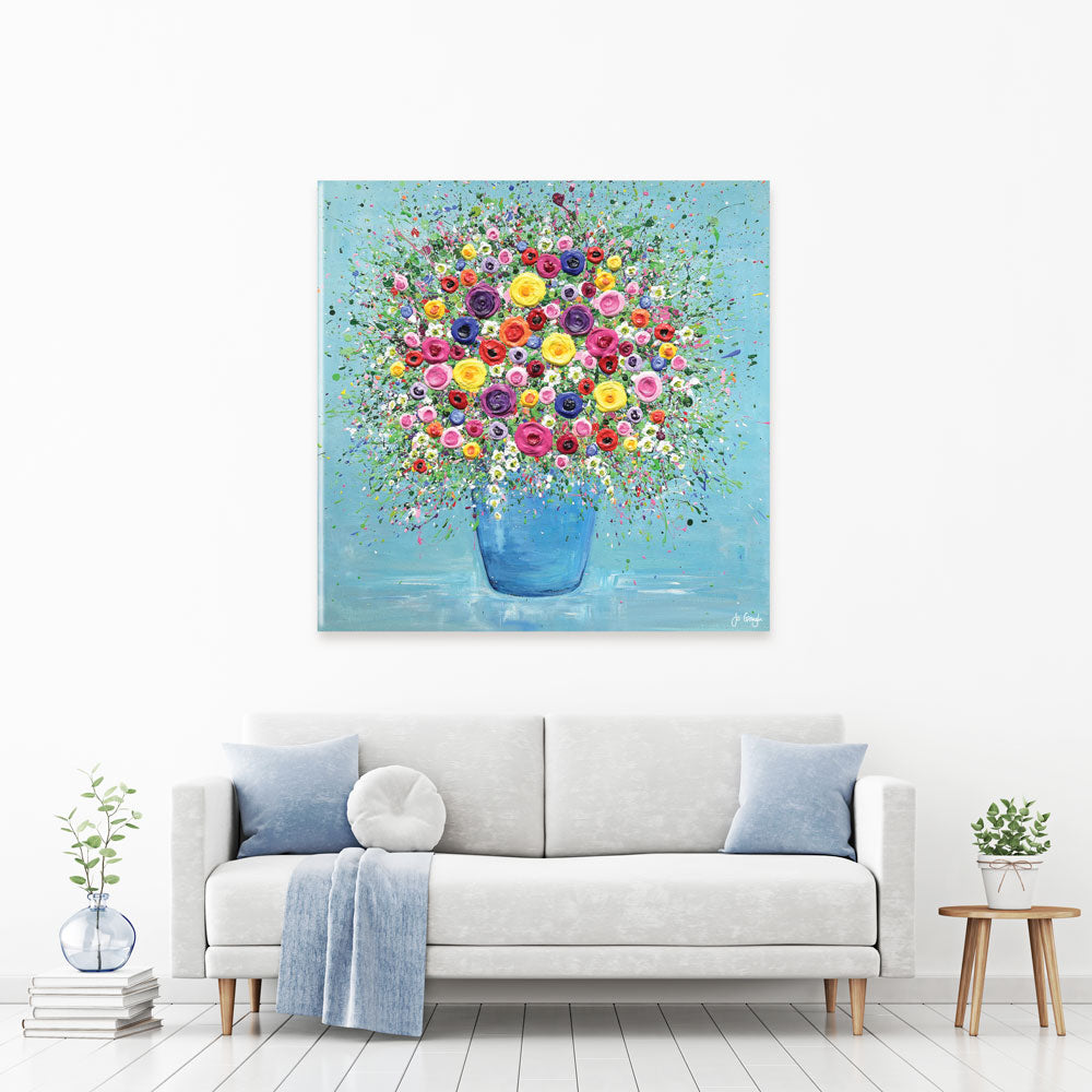 Hopelessly Devoted To You Canvas Print Hopelessly Devoted To You Canvas Print wall art product Jo Gough
