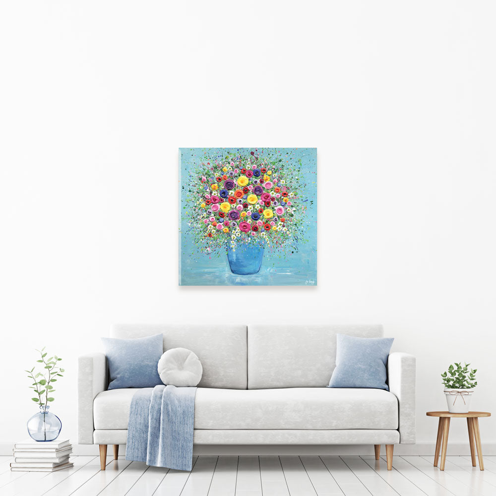 Hopelessly Devoted To You Canvas Print Hopelessly Devoted To You Canvas Print wall art product Jo Gough