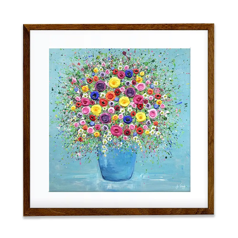 Hopelessly Devoted To You Framed Art Print Hopelessly Devoted To You Framed Art Print wall art product Jo Gough
