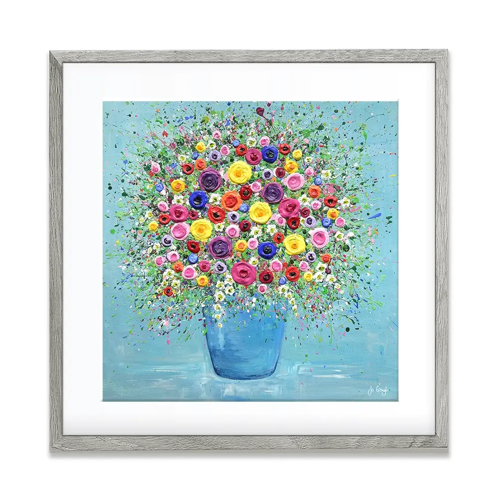 Hopelessly Devoted To You Framed Art Print Hopelessly Devoted To You Framed Art Print wall art product Jo Gough