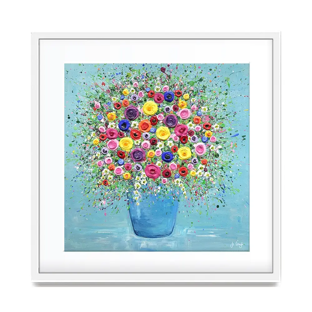 Hopelessly Devoted To You Framed Art Print Hopelessly Devoted To You Framed Art Print wall art product Jo Gough