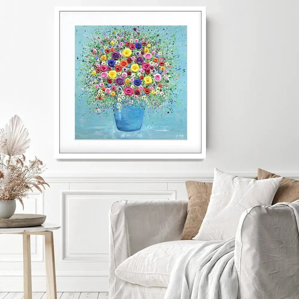 Hopelessly Devoted To You Framed Art Print Hopelessly Devoted To You Framed Art Print wall art product Jo Gough