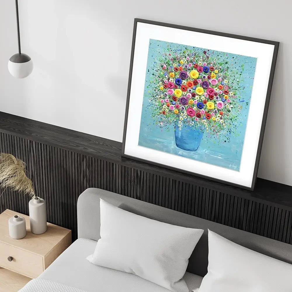 Hopelessly Devoted To You Framed Art Print Hopelessly Devoted To You Framed Art Print wall art product Jo Gough