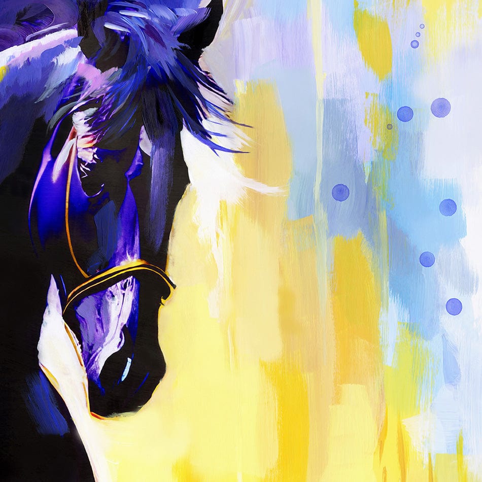 Horse In The Whisper Of The Wind Art Print wall art product Leon Devenice