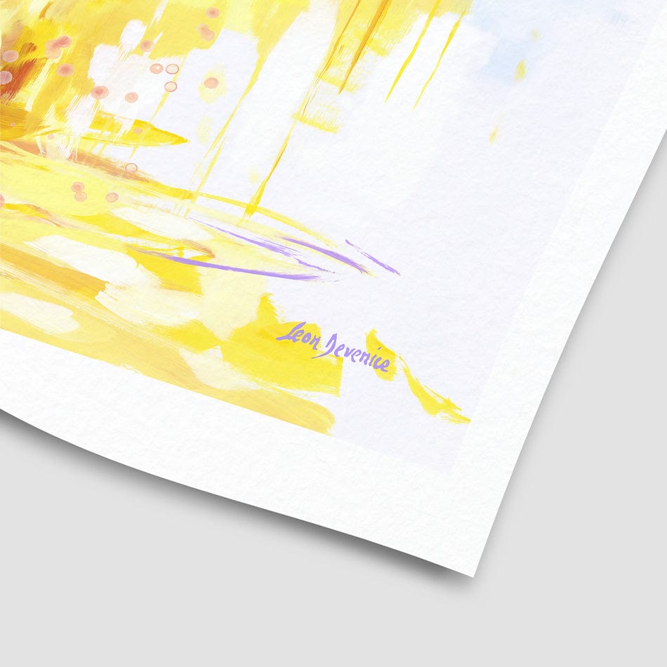 Horse In The Whisper Of The Wind Art Print wall art product Leon Devenice