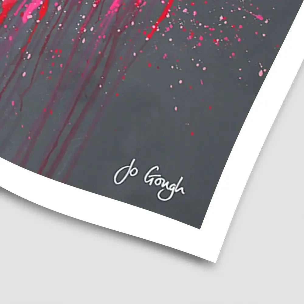Hot Lips Art Print Hot Lips Art Print wall art product Jo Gough