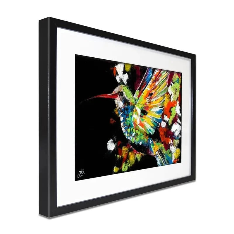 Hummingbird Framed Art Print Hummingbird Framed Art Print wall art product Jackie Bridges