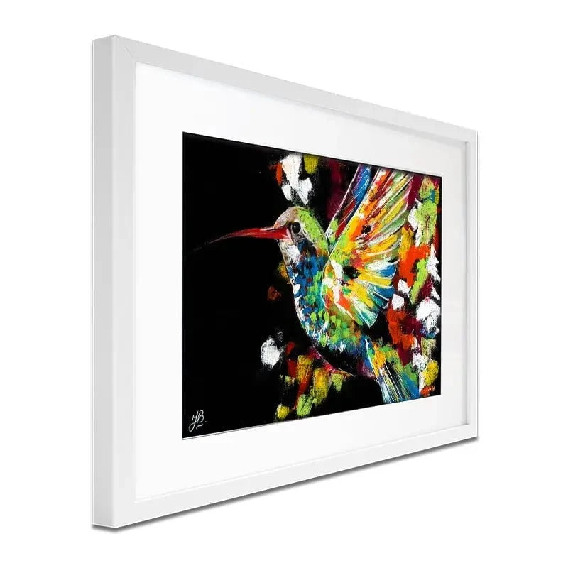 Hummingbird Framed Art Print Hummingbird Framed Art Print wall art product Jackie Bridges