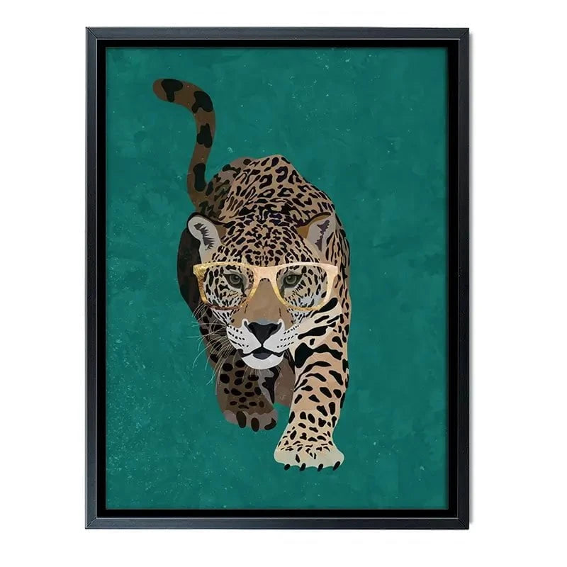 Hunting Leopard Canvas Print Hunting Leopard Canvas Print wall art product Sarah Manovski