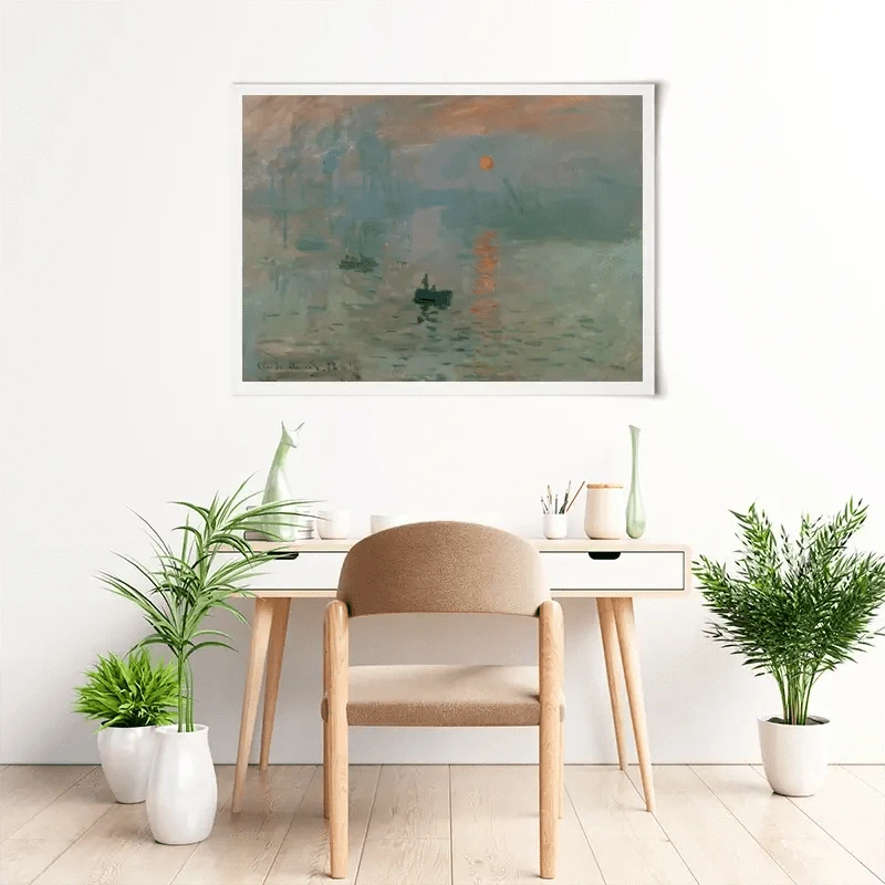 Impression, Sunrise Art Print Impression, Sunrise Art Print wall art product Claude Monet