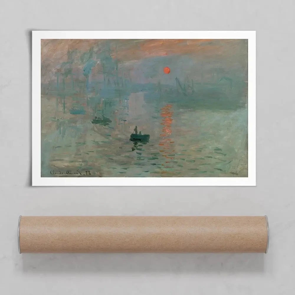 Impression, Sunrise Art Print Impression, Sunrise Art Print wall art product Claude Monet