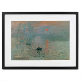 Impression, Sunrise Framed Art Print Impression, Sunrise Framed Art Print wall art product Claude Monet