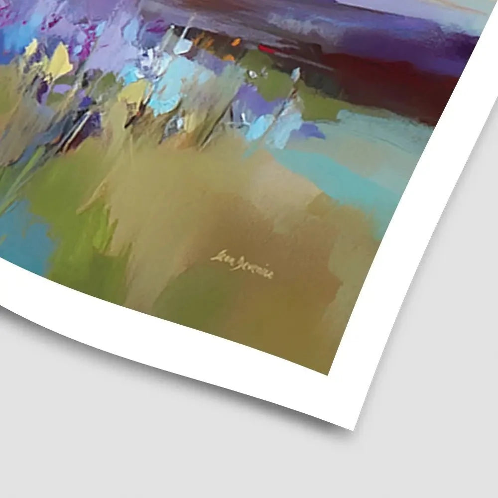 Impressions Of A Peaceful Valley Art Print Impressions Of A Peaceful Valley Art Print wall art product Leon Devenice
