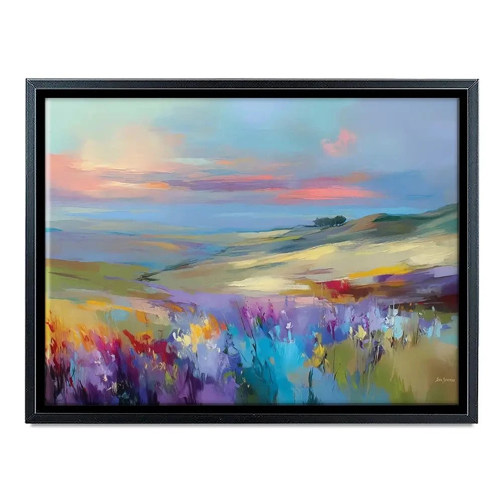 Impressions Of A Peaceful Valley Canvas Print Impressions Of A Peaceful Valley Canvas Print wall art product Leon Devenice