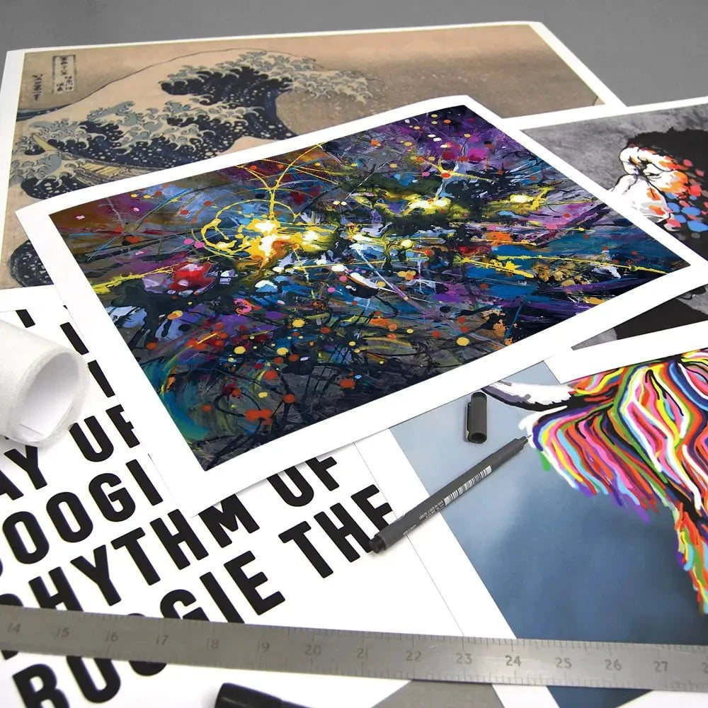 In The Beginning Art Print In The Beginning Art Print wall art product Leon Devenice