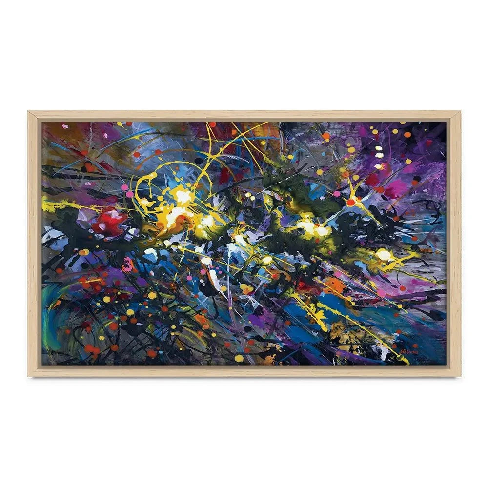 In The Beginning Canvas Print In The Beginning Canvas Print wall art product Leon Devenice