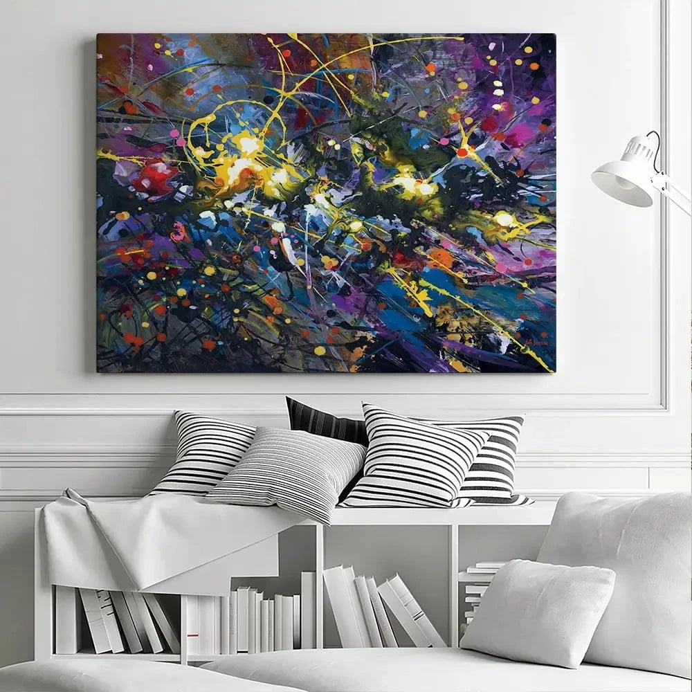 In The Beginning Canvas Print In The Beginning Canvas Print wall art product Leon Devenice