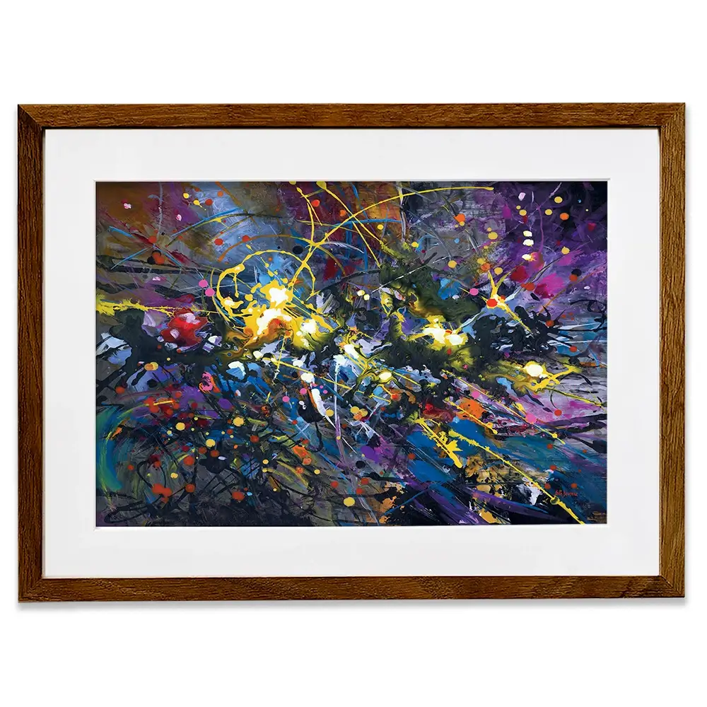 In The Beginning Framed Art Print In The Beginning Framed Art Print wall art product Leon Devenice